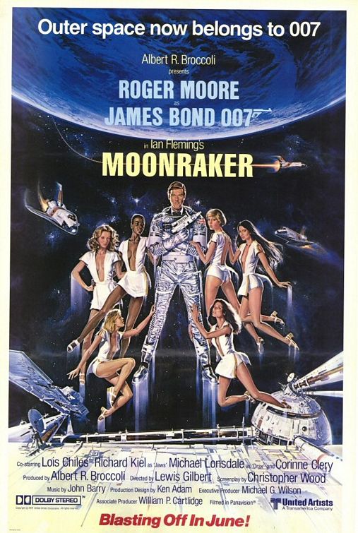 Džeims Bonds : Mēness gājējs.